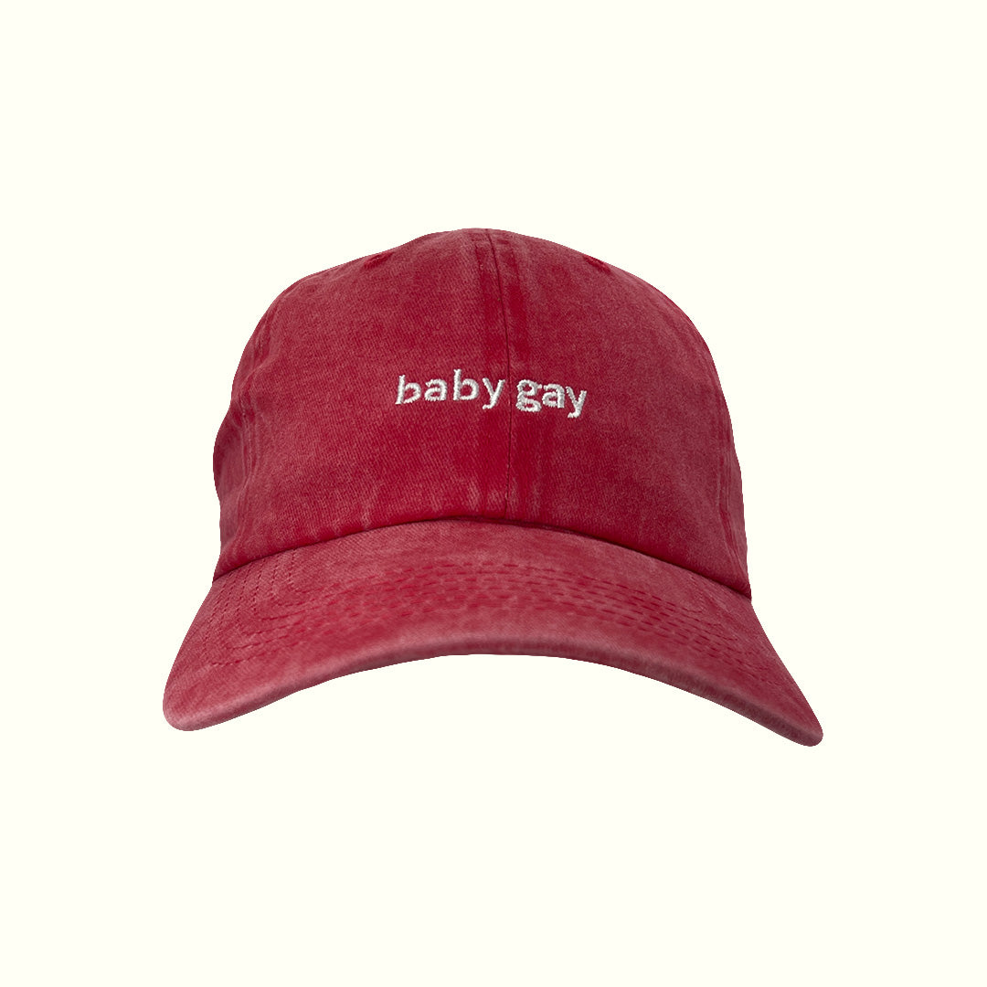 BabyGay Dad Hat - Red