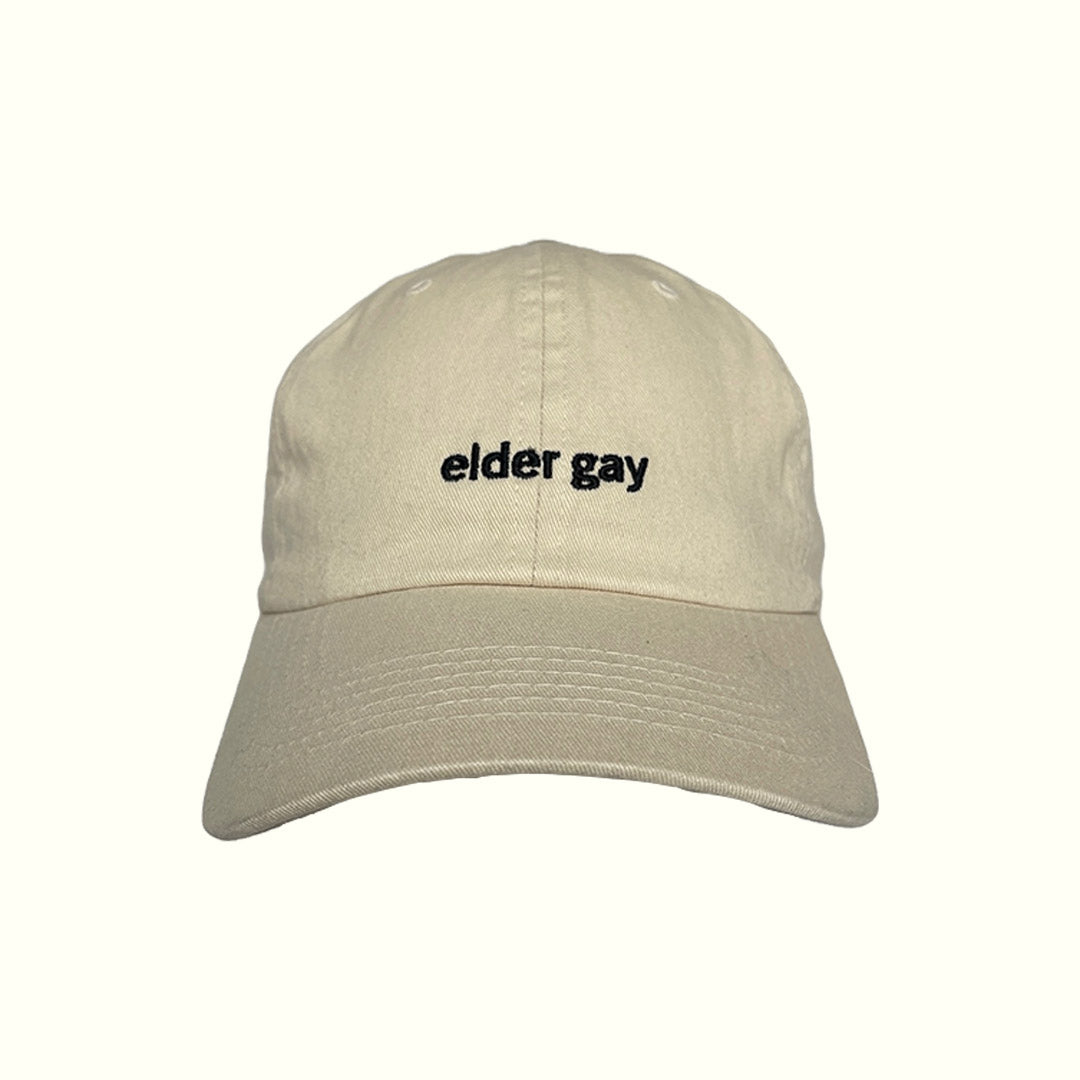 Elder Gay Dad Hat - Off White